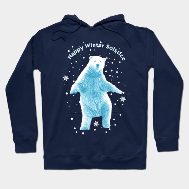 Happy Winter Solstice Hoodie by emma17